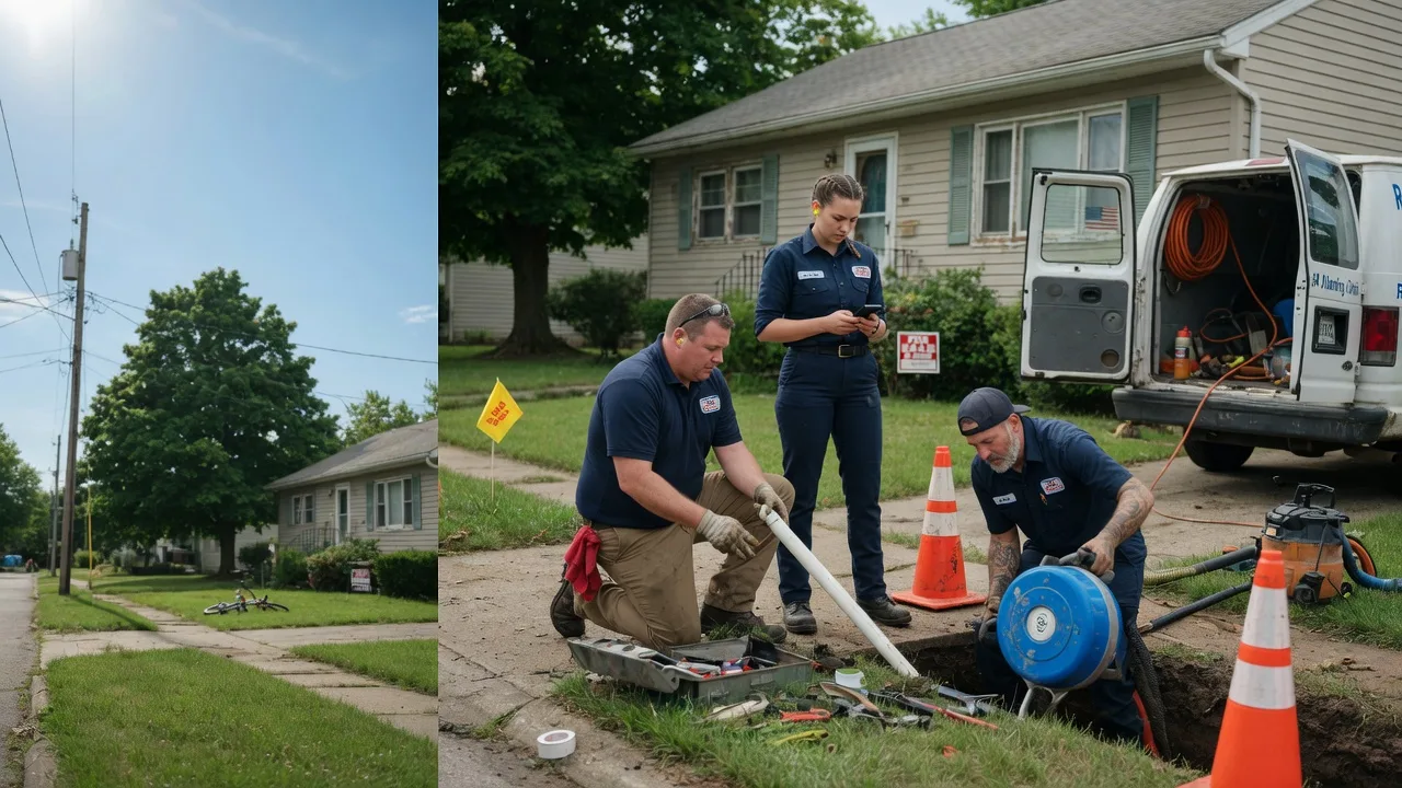 Sewer Line Repair in Washingtonville, PA near me